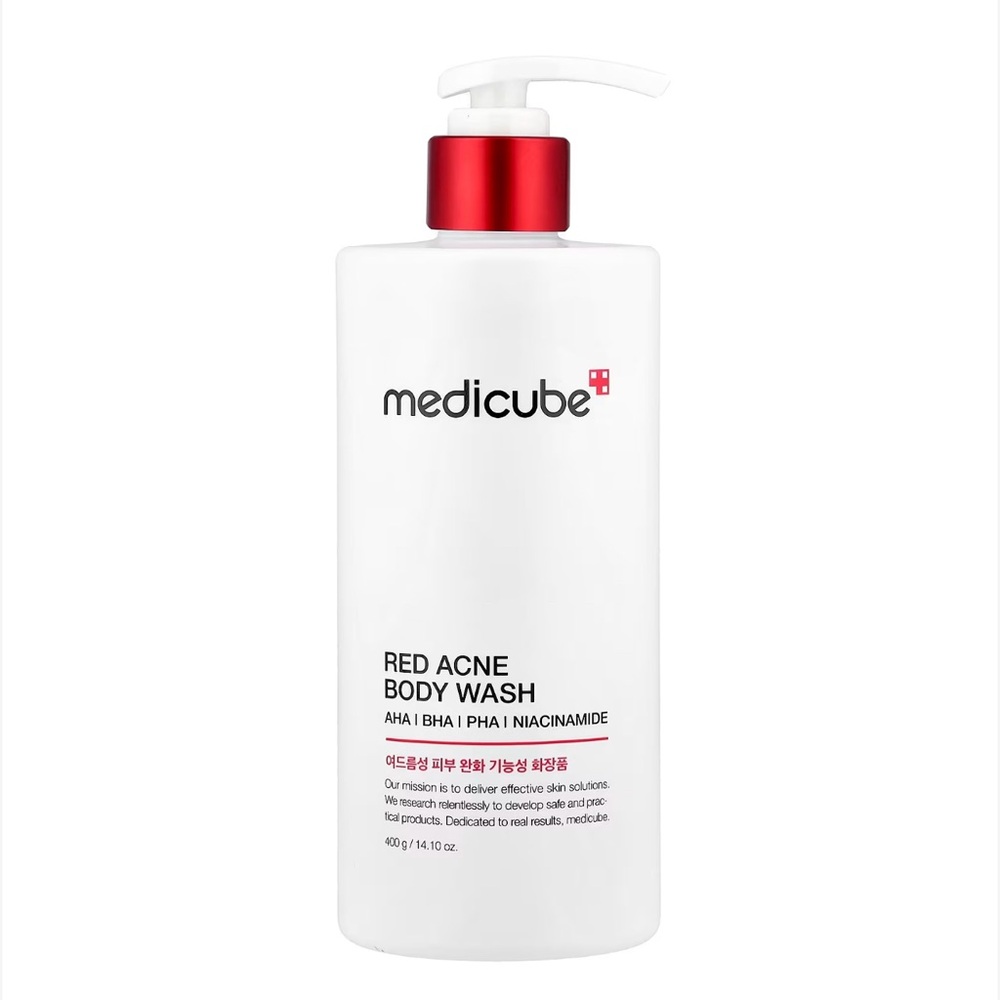 Red Acne Body Wash